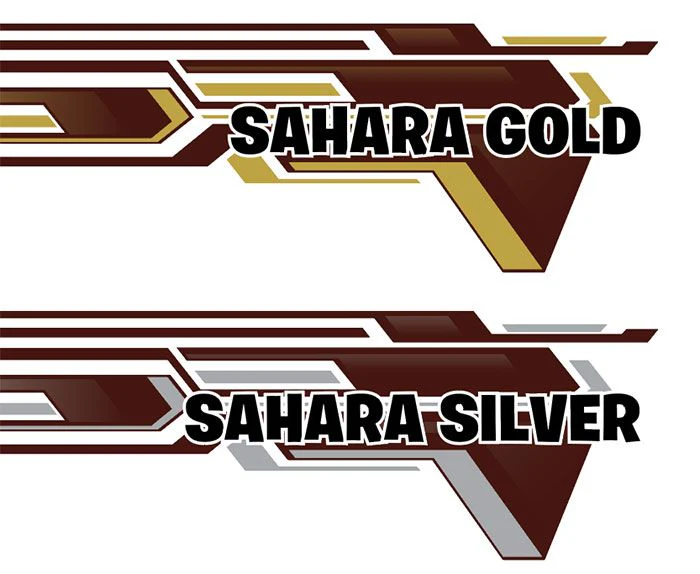 Decal Body Stripe Kit (Doha) - 79 Series Dual Cab (2012-) - Image 6