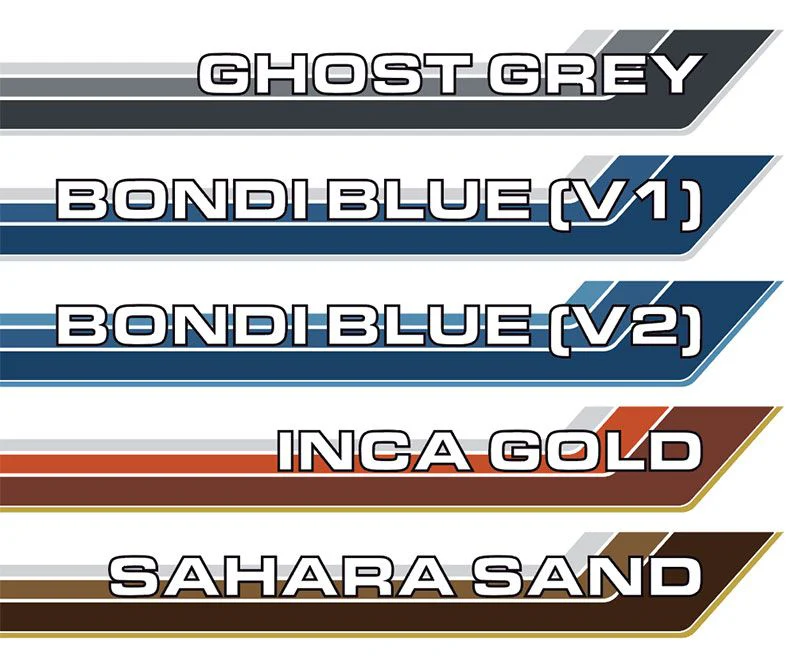 Decal Body Stripe Kit (Renmark) - 79 Series Dual Cab (2012-) - Image 15