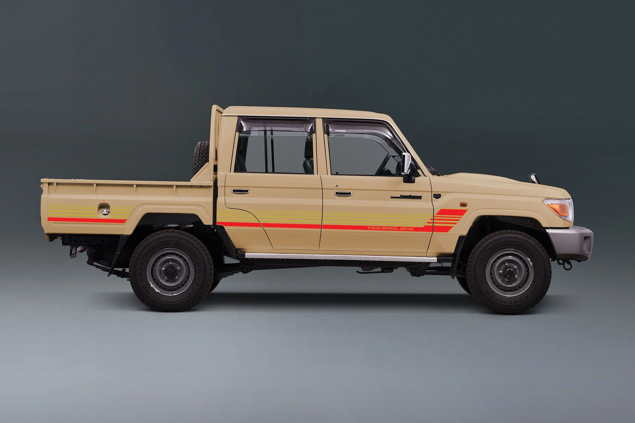 Decal Body Stripe Kit (Townsville) - 79 Series Dual Cab (2012-) - Image 29